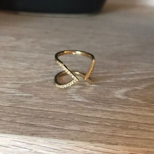 Michael Kors gold ring - adjustable size